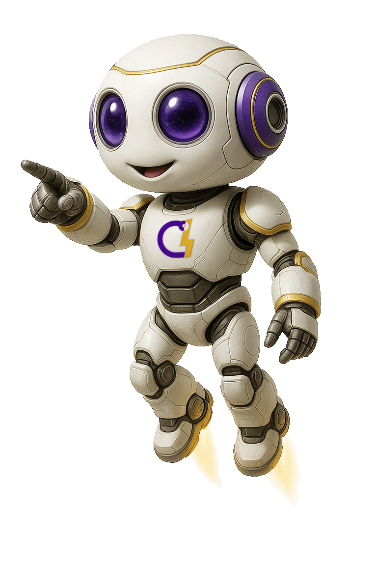 Robot asistente con regalos